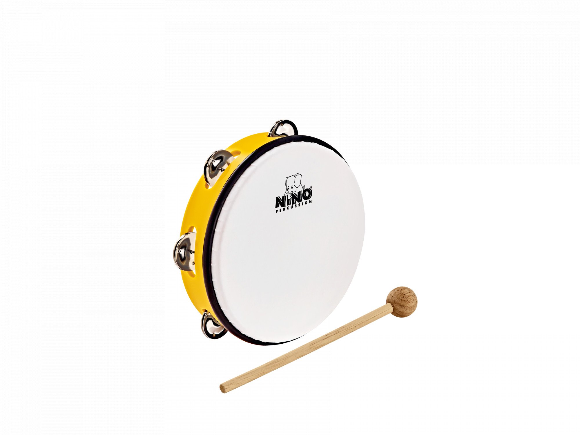 Tamburin 8" Gelb – Kinder Percussion Instrument