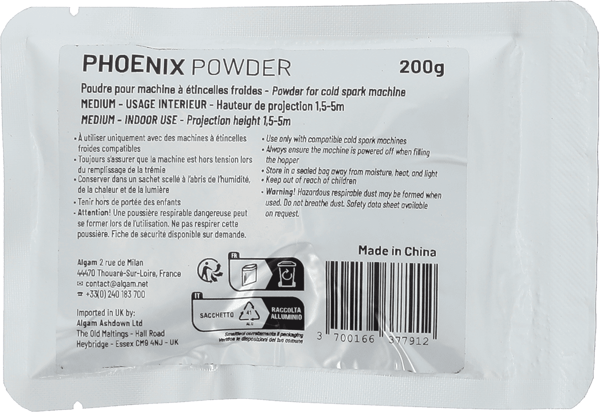 Effektpulver für Phoenix  Mini