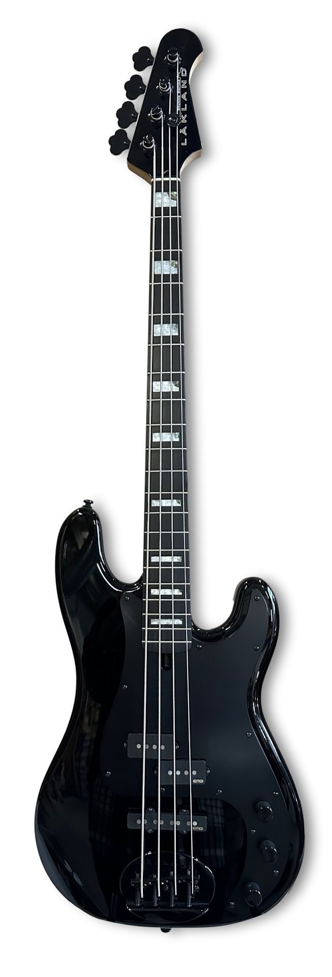Skyline 44-64 Custom GZ Bass, 4-String - Black Gloss