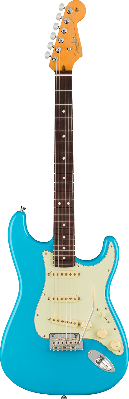 American Professional II Stratocaster Rosewood Miami Blue