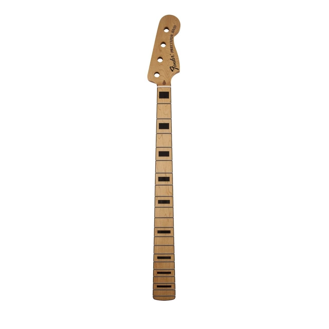 70s Precision Bass Neck 20 Vintage-Style Frets Maple Fingerboard with Block Inlays