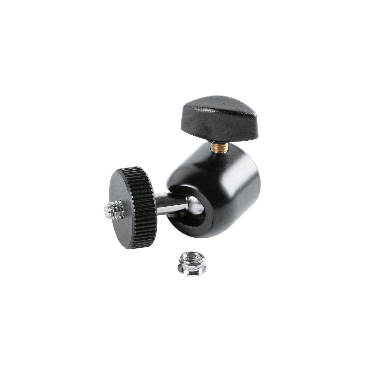 19695 Kugelgelenk - schwarz 1/4" Außengewinde