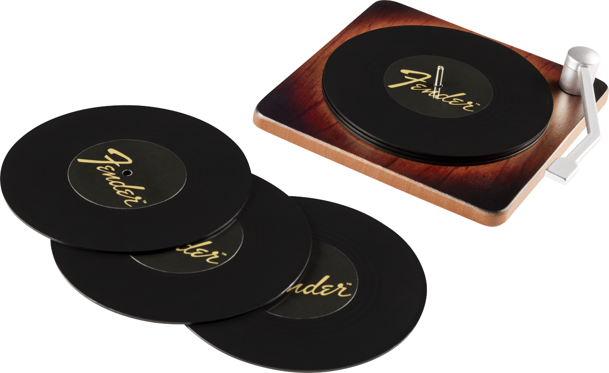 Sunburst Turntable Coaster Set