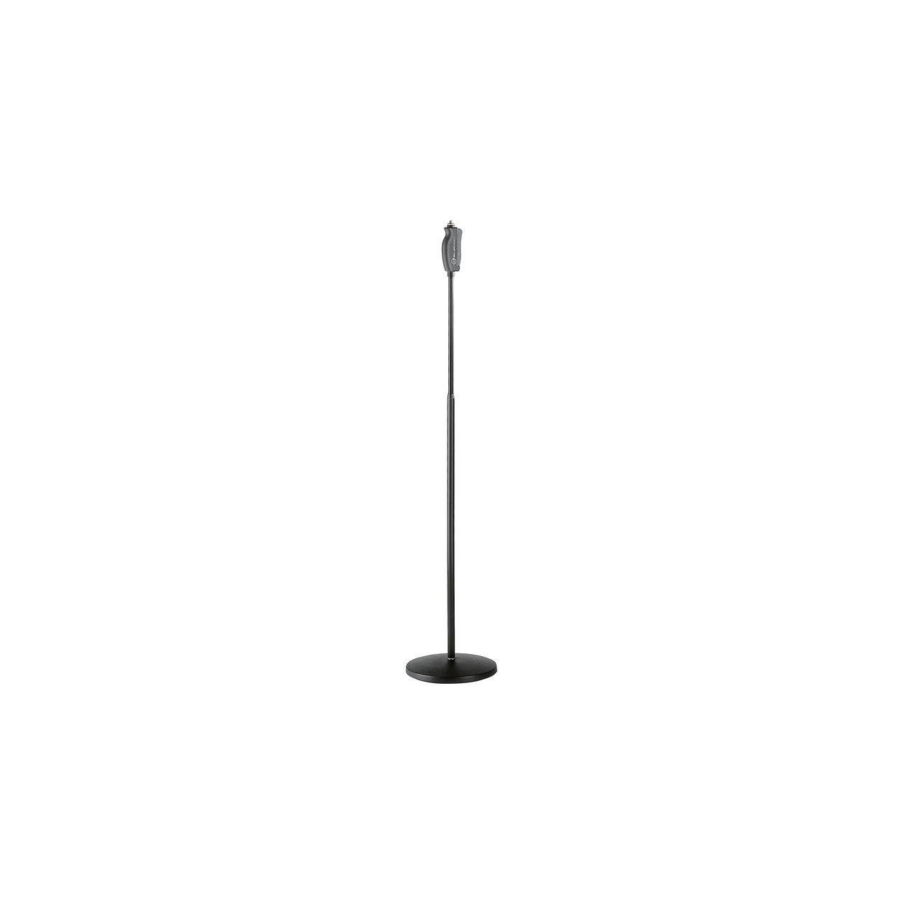 26085 Einhand- Mikrofonstativ schwarz