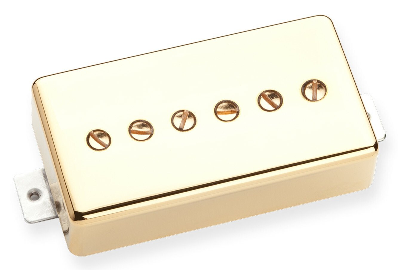 SPH90-1b - Phat Cat, Humbucker sized P90, Bridge Pickup - Gold Cover