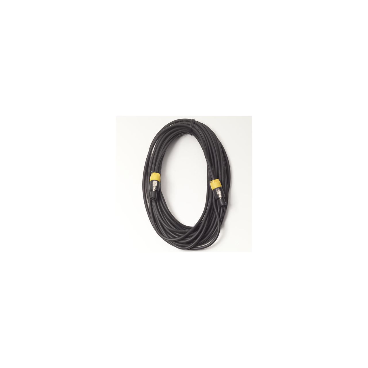 Speaker Cable - lockable coaxial plug, 2-pin, 15 m / 49.2 ft 