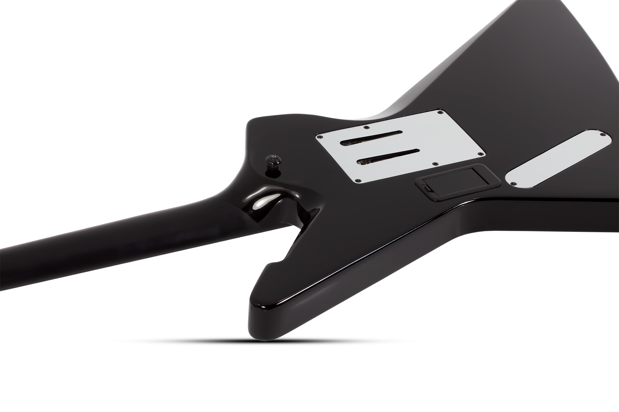 E-1 FR Pryzm Palladium Gloss Black E-Gitarre