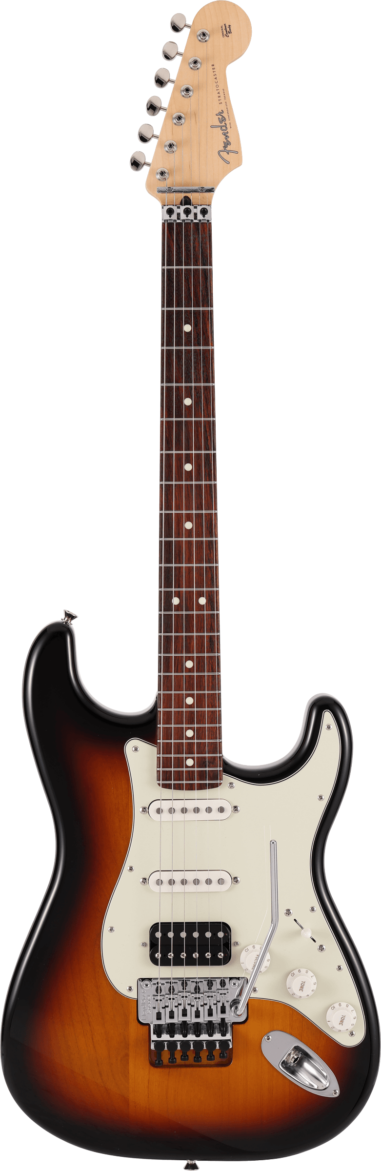 Made in Japan Limited Stratocaster® with Floyd Rose®,  3-Color Sunburst