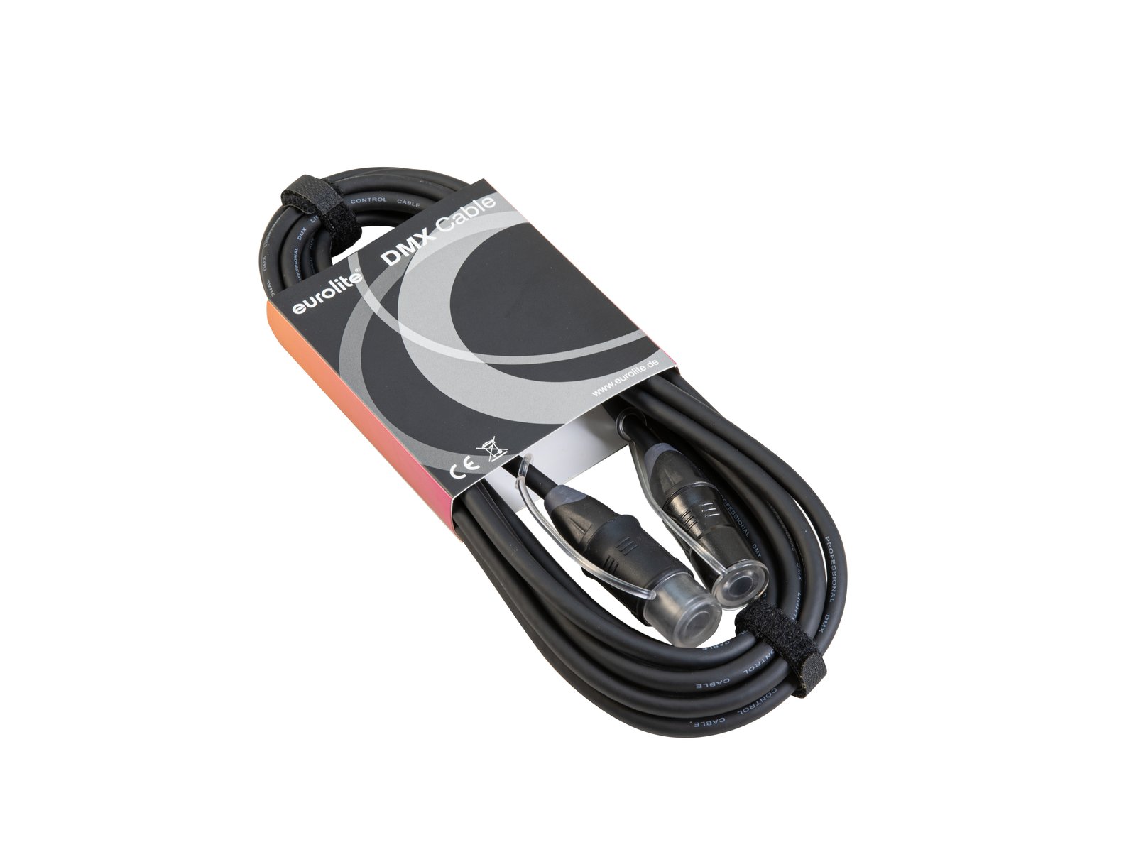 DMX Kabel EC-1 IP65 3pol 10m sw