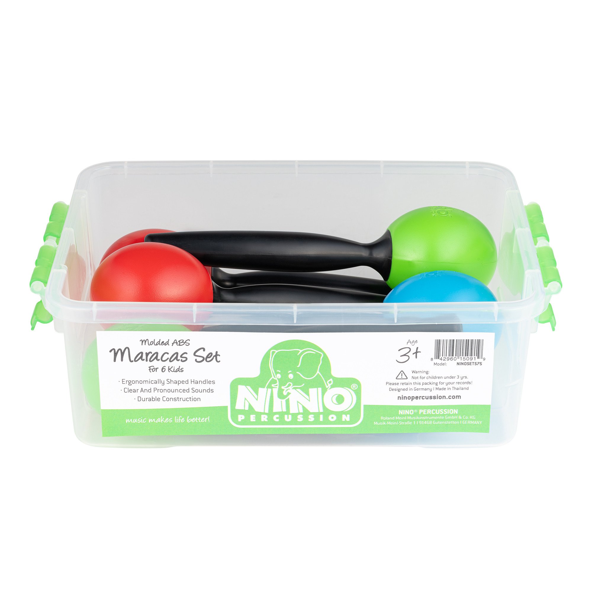 Egg Maracas Set  ABS - 6 Stück