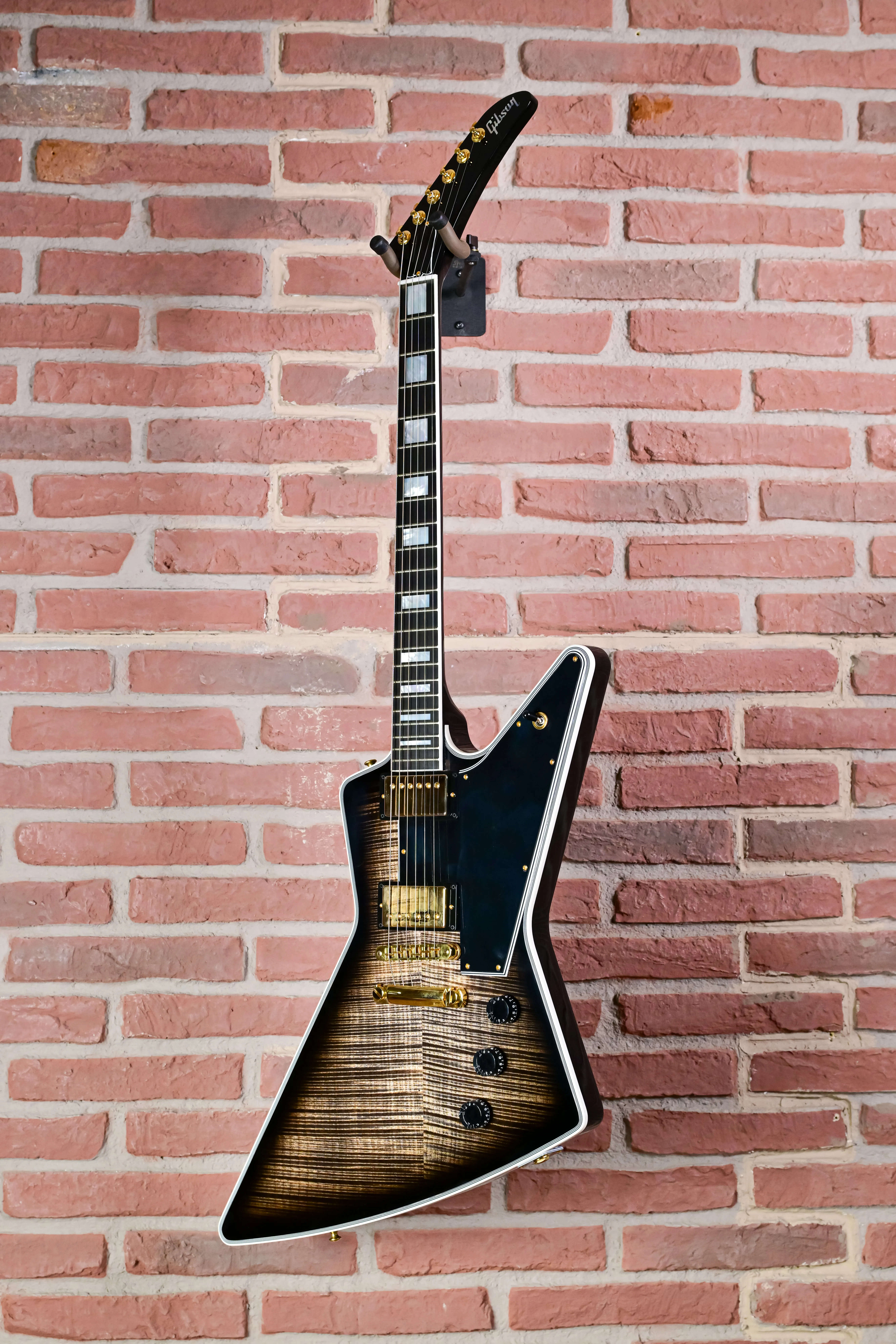 Explorer Custom Figured Cobra Burst VOS Custom Shop
