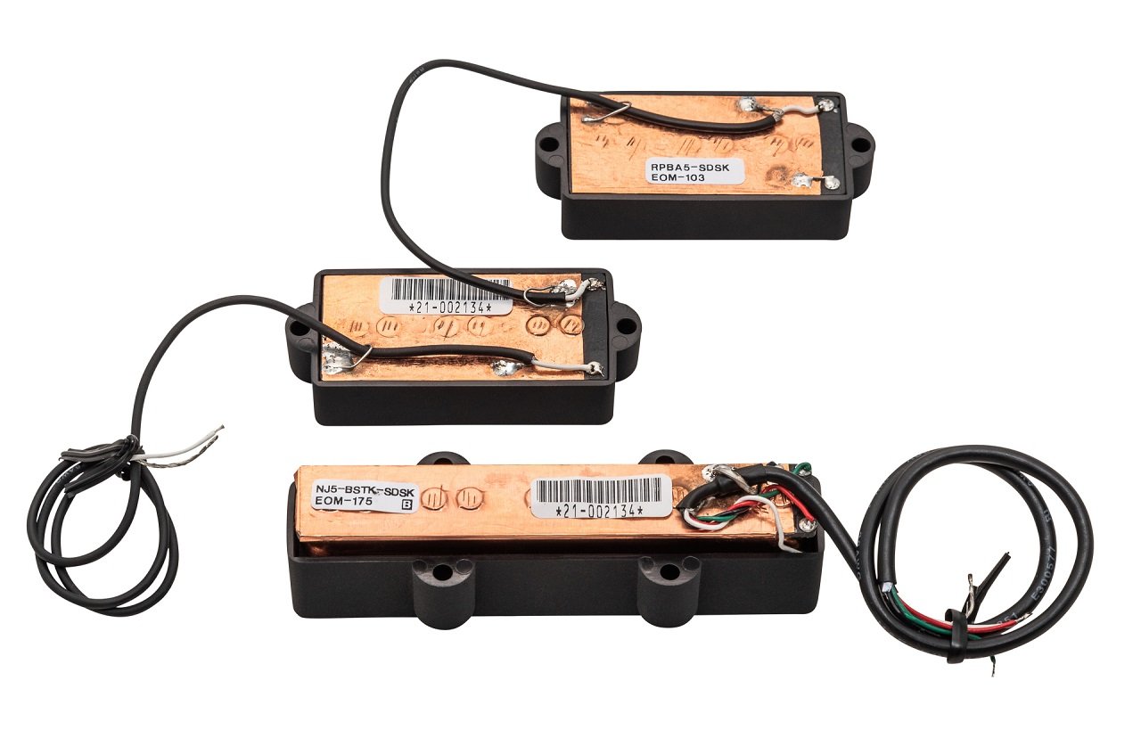SAC PU PJ 5 S P/J-Style Bass Pickup Set, 5-String