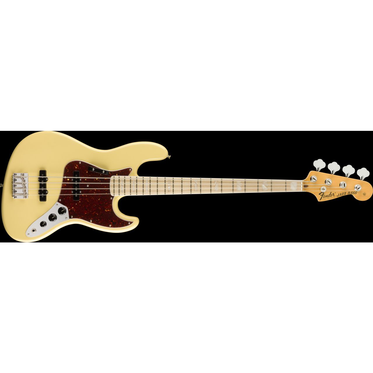 American Original '70s Jazz Bass® Vintage White 