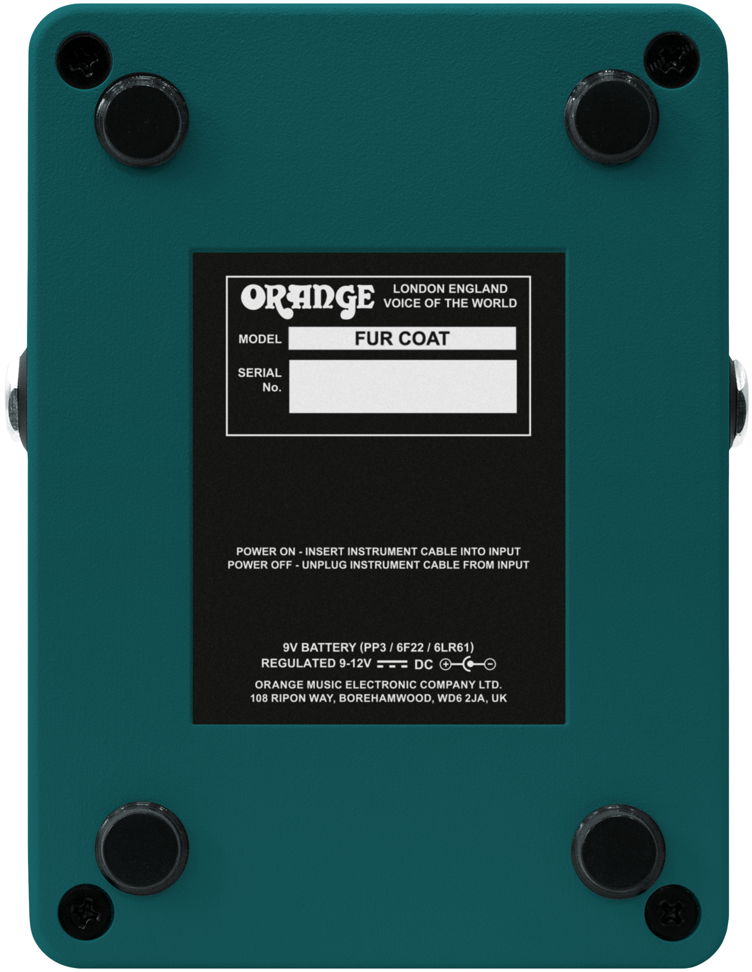 Fur Coat - FX Pedal
