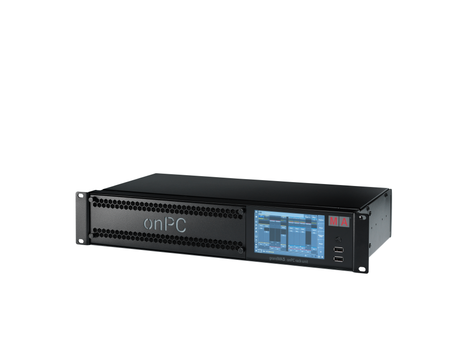 grandMA3 onPC  rack-unit