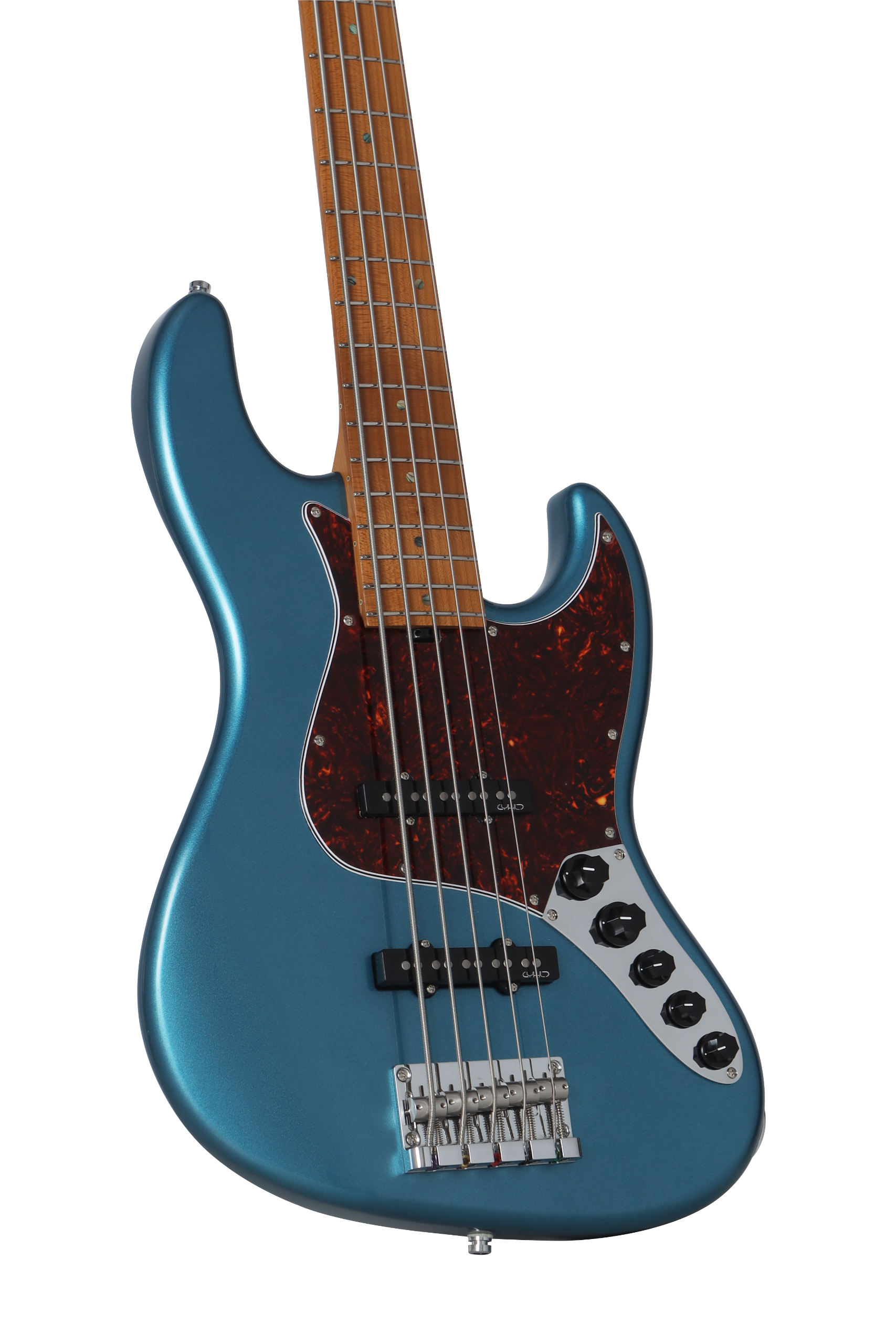 KJBM5-Custom Act Bass Metallic Blue