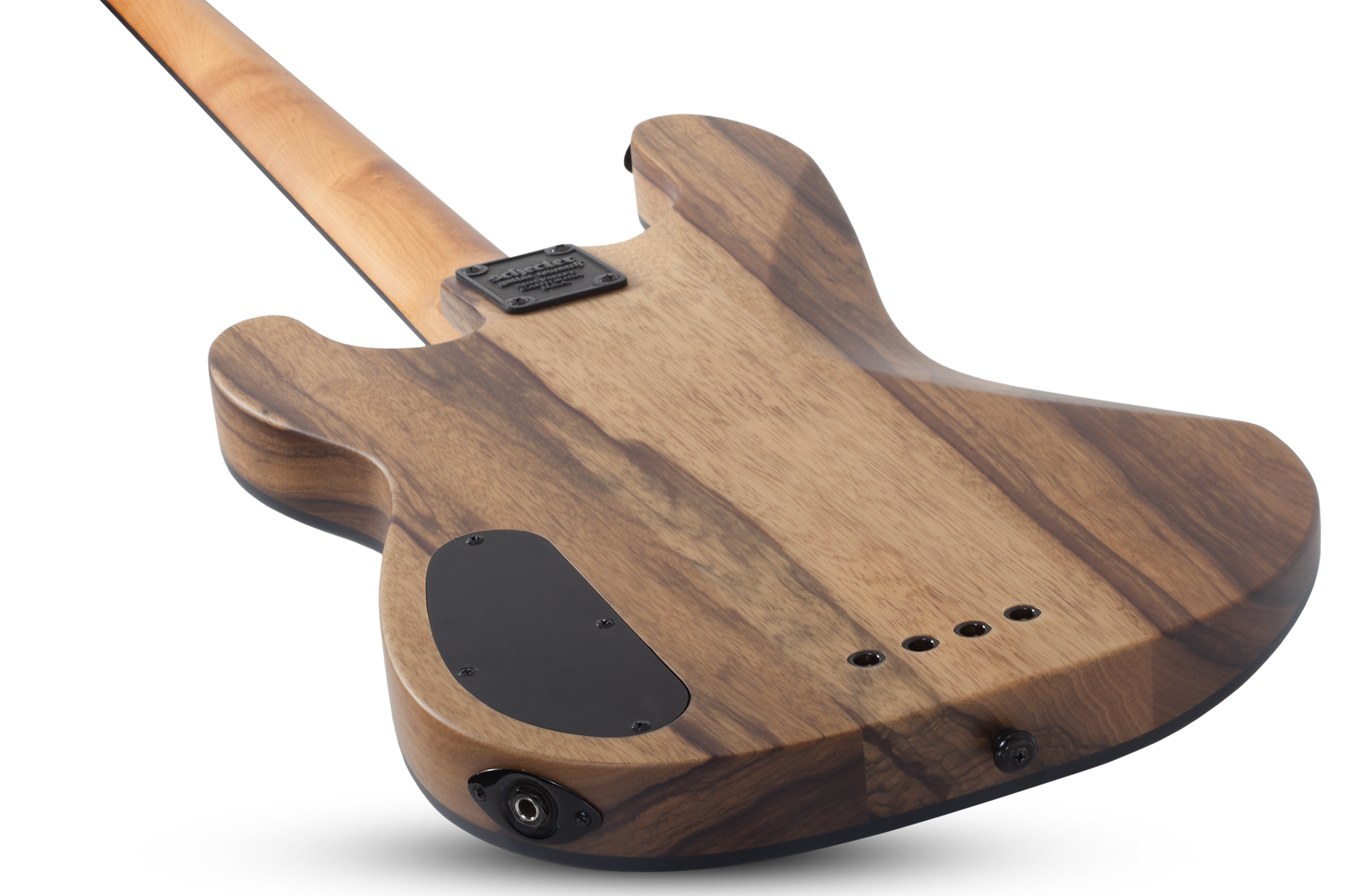 Model-T 4 Exotic Bass Black Limba