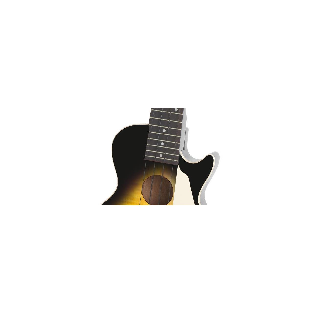 Les Paul Acoustic/Electric Ukulele (Concert; Incl. Gig Bag) Vintage Sunburst