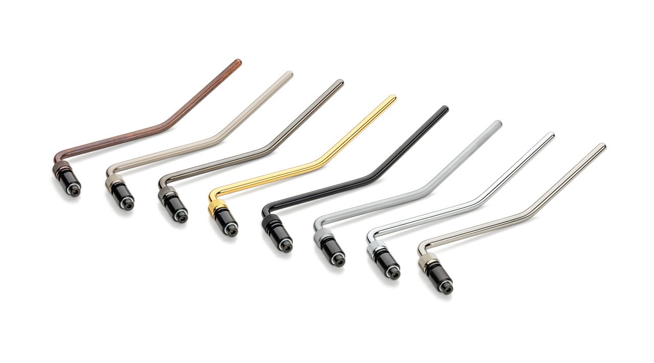 Schaller Tremoloarm Links komplett Ruthenium