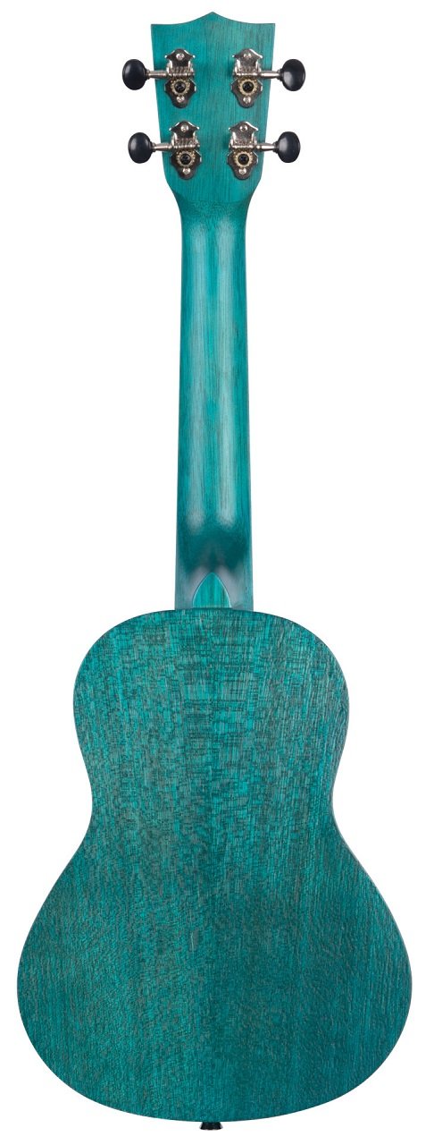 KA-MRT-BLU-C - Ocean Blue Watercolor Meranti Concert Ukulele