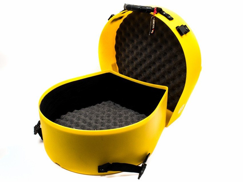 HNL14S-Y Case 14" Snare Hardcase Yellow Fully Lined