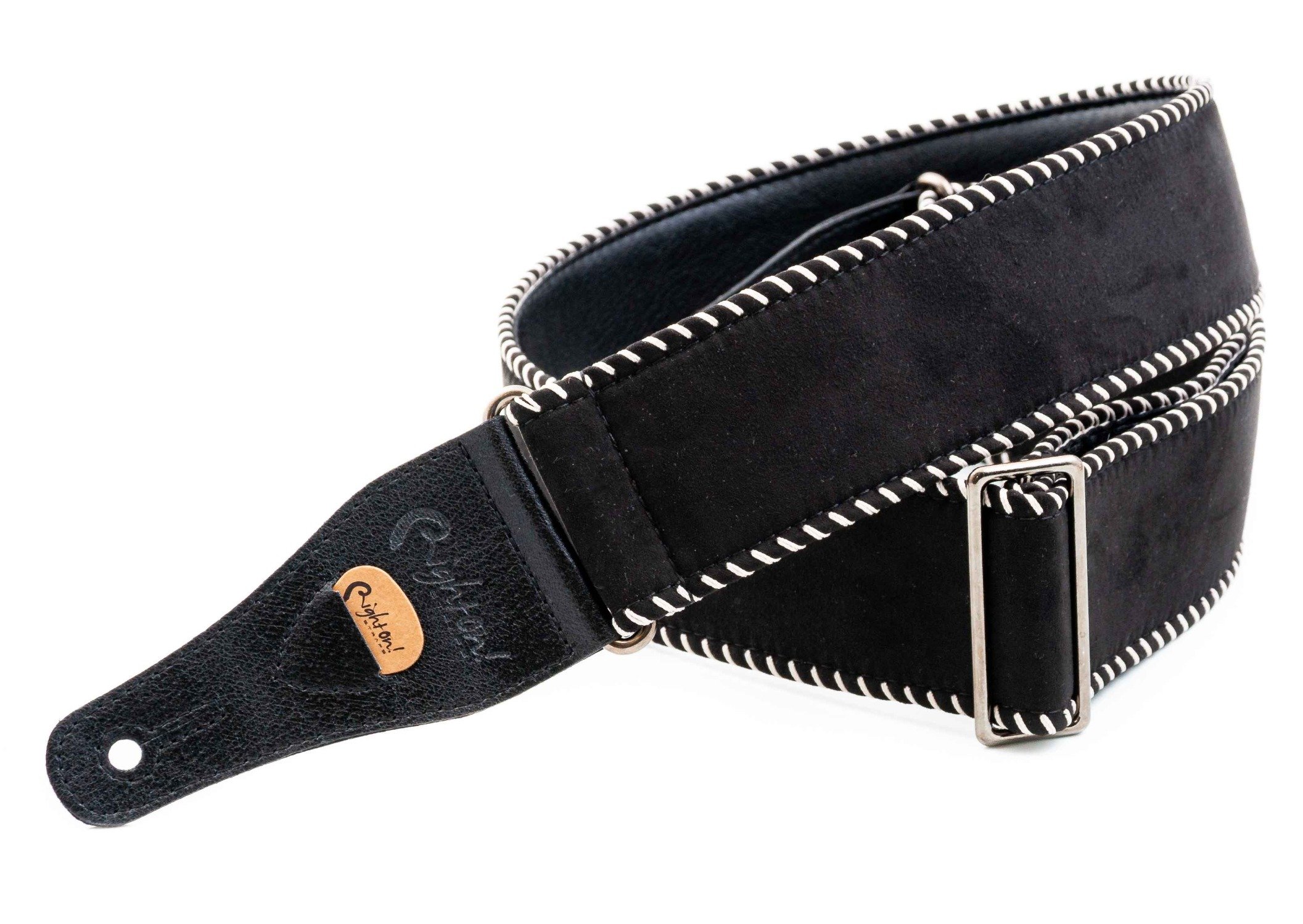 Yeehaw Black Guitar Strap