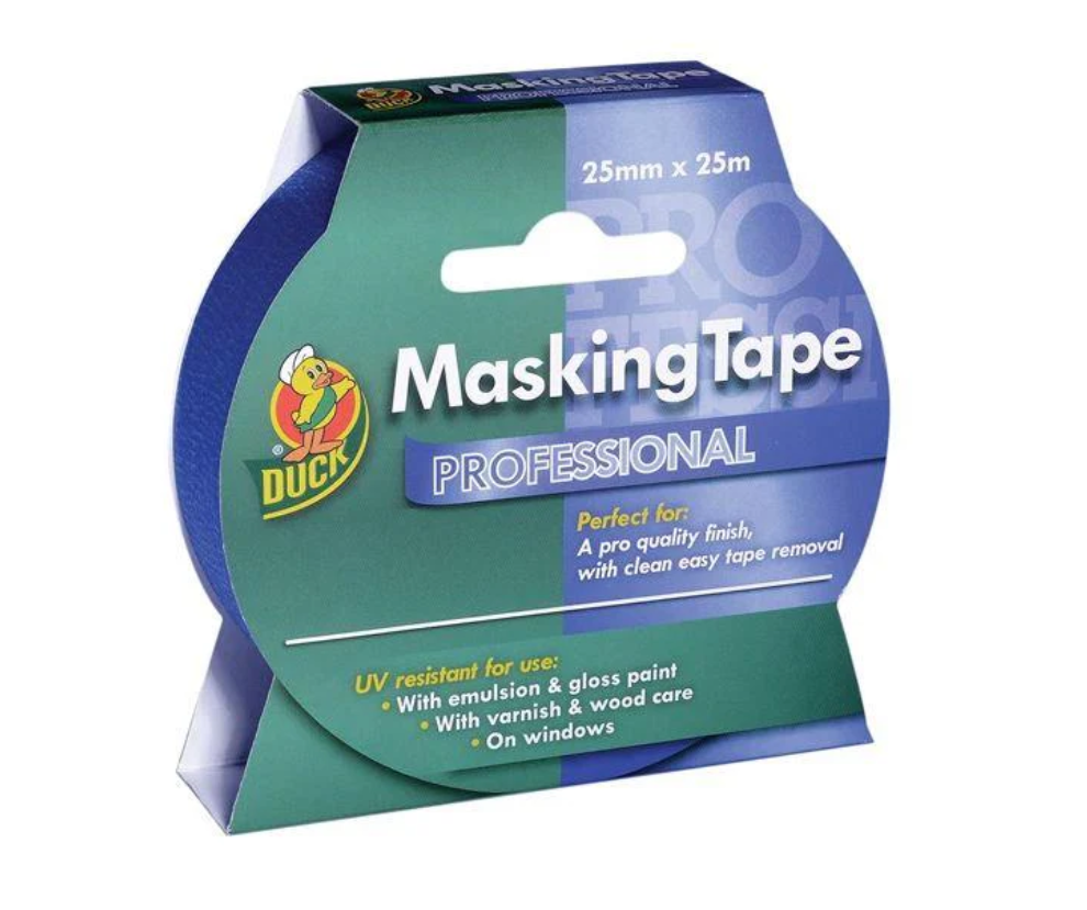 Professional Masking Tape - 25m x 25mm