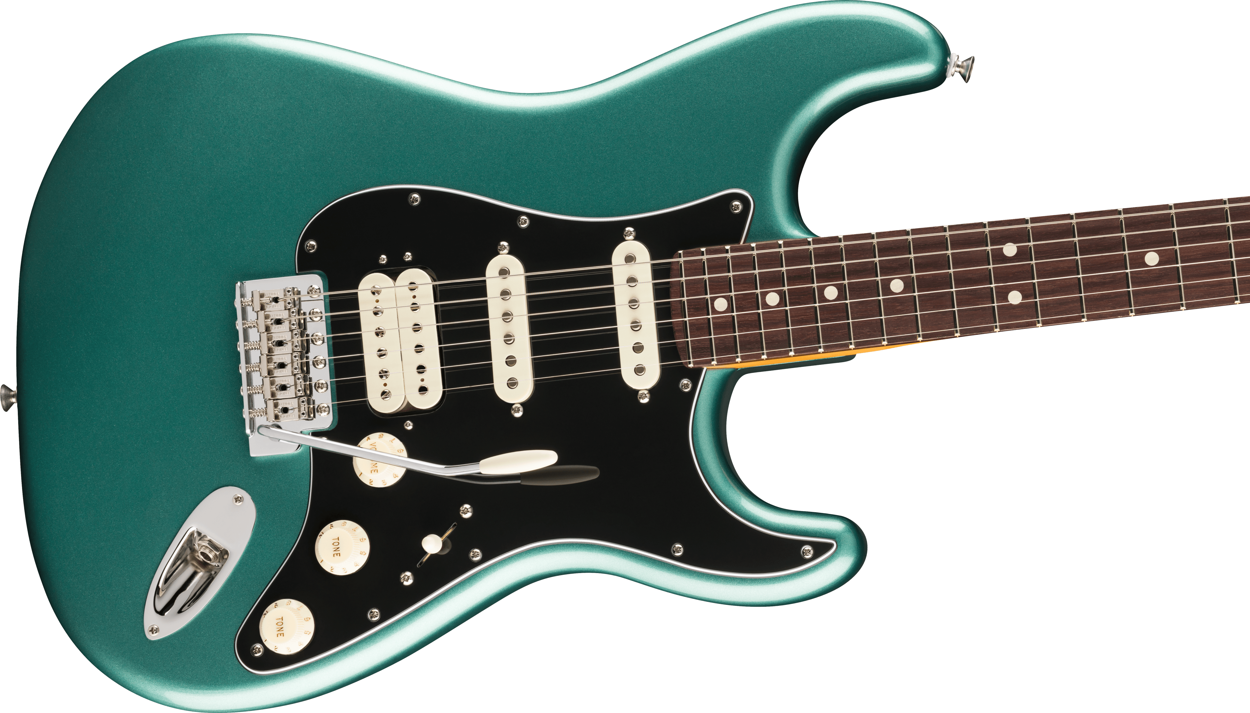 American Professional Classic Stratocaster HSS Faded Sherwood Green Metallic