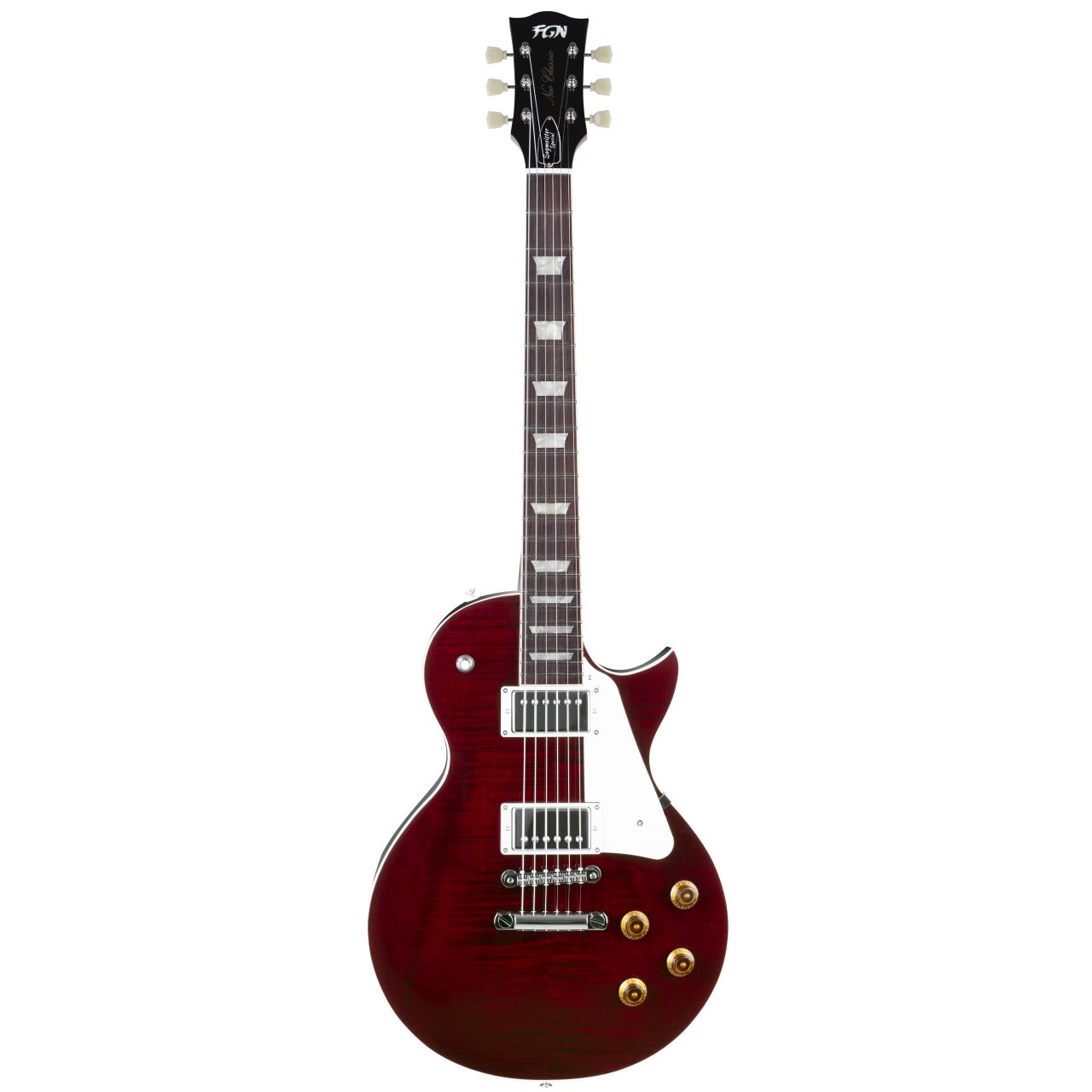 Neo Classic Michael Sagmeister Special LS30, BN, Wine Red - E-Gitarre