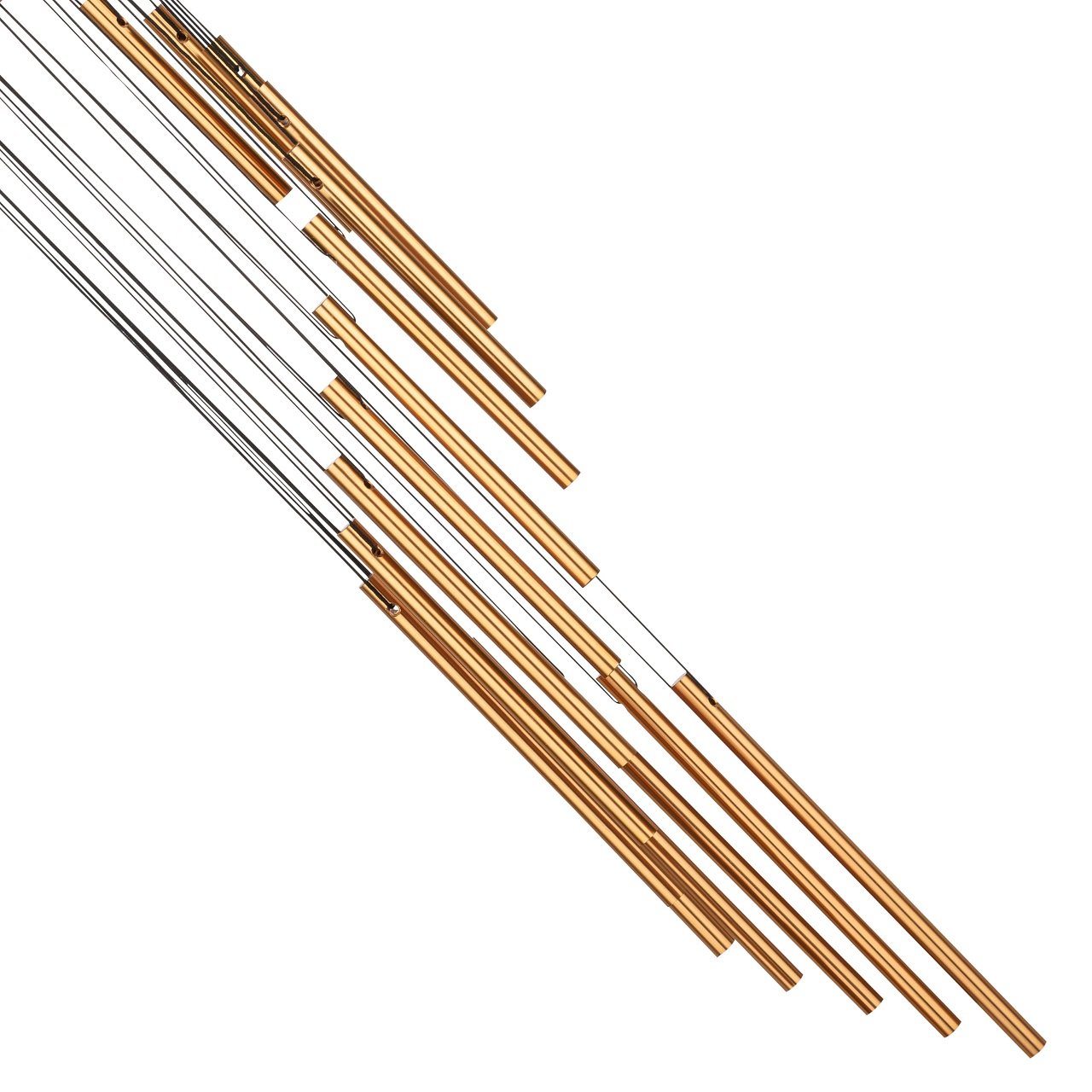 Spiral Chime, 29" / 73 cm, Bronze