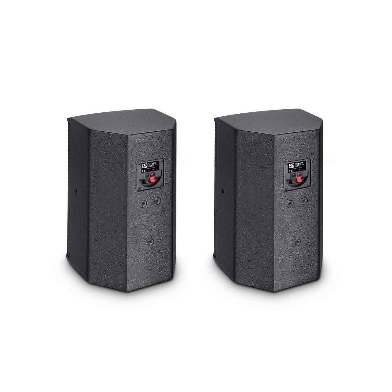 SAT 62 G2 - 6,5" Installationslautsprecher passiv schwarz (Paar)