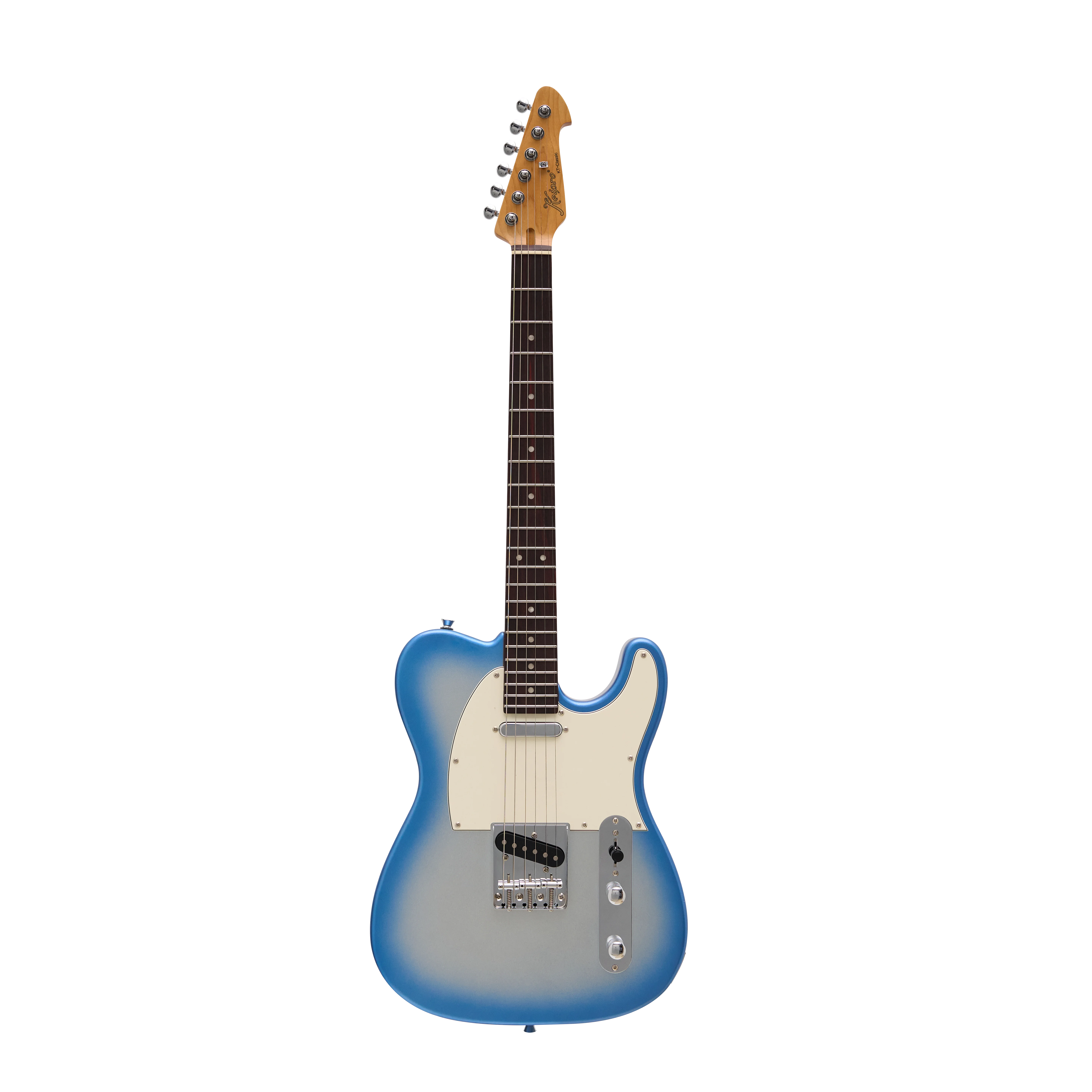 KT-Classic Rosewood Metallic Blue E-Gitarre