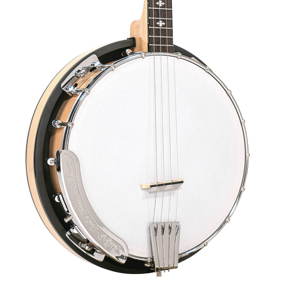 Cripple Creek Tenor Banjo mit Resonator