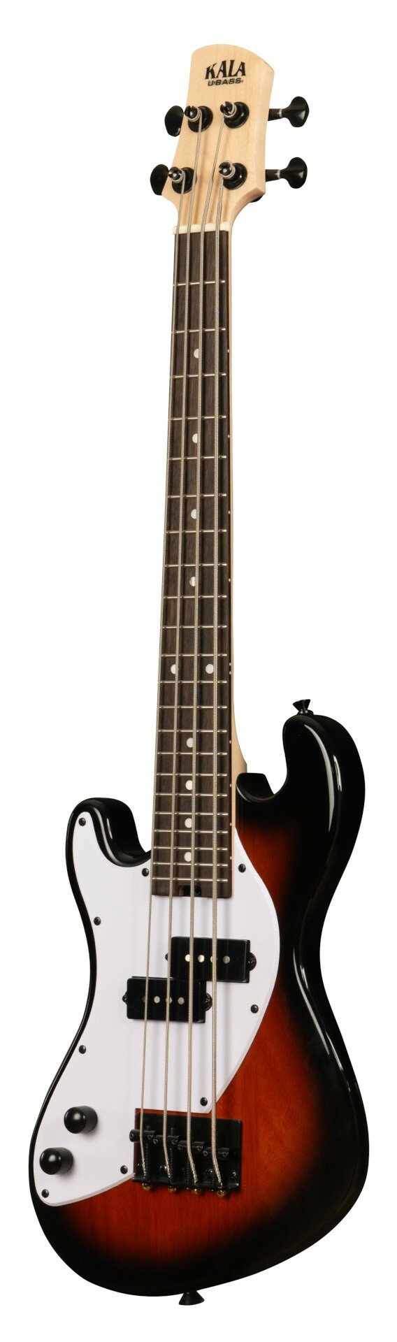 U-Bass Solid Body 4-String, Jet Black, Fretted, Lefthand, with Bag