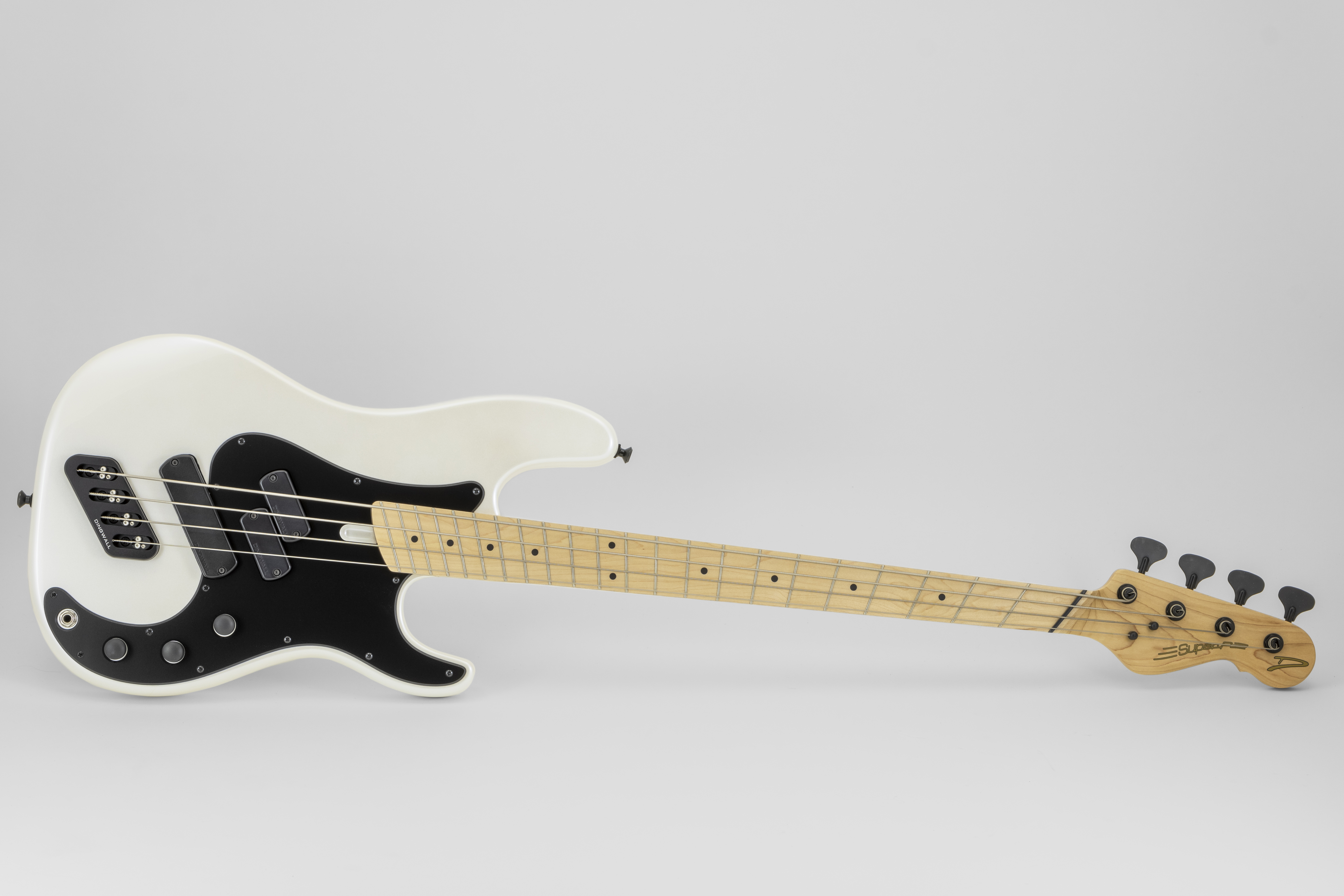 SP1 Maple 4-String Bass Gloss Ducati Pearl White