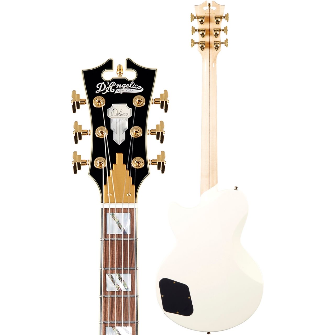 Deluxe Atlantic Vintage White - E-Gitarre