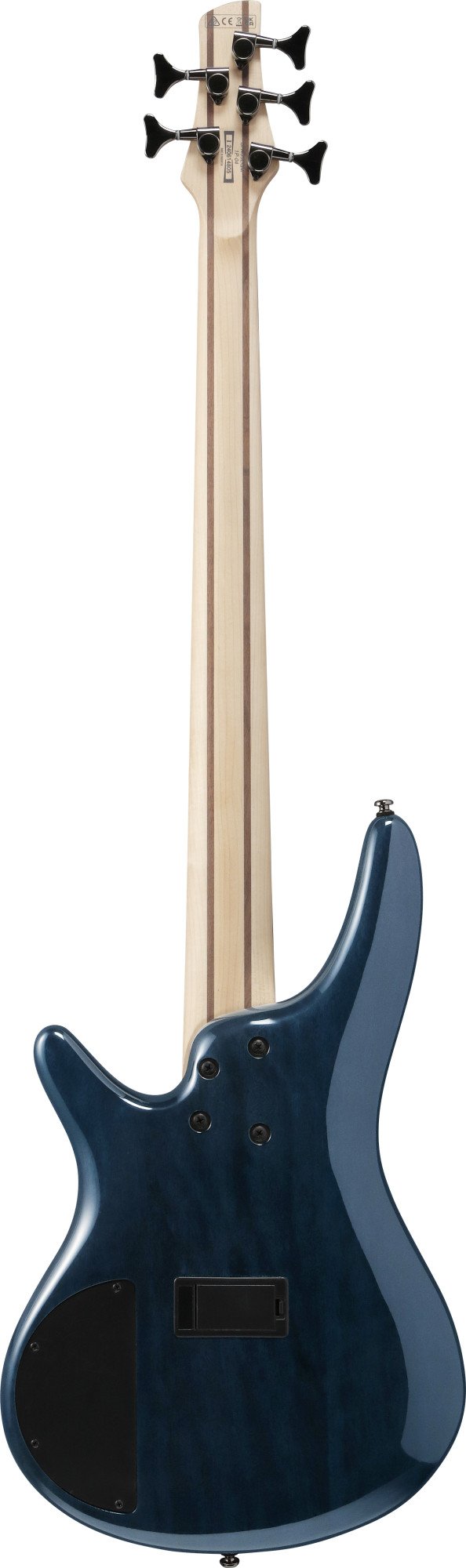 SR405EQM-SCB E-Bass 5-String Stained Cosmic Blue Starburst