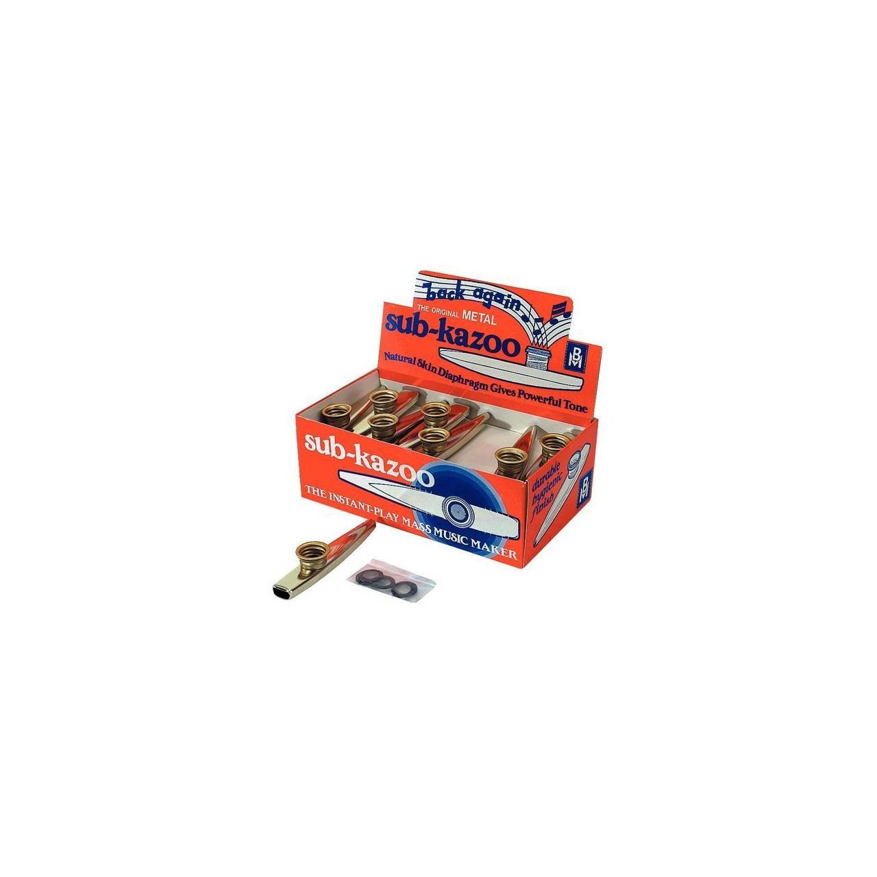 Kazoo Metall (1 Stück)