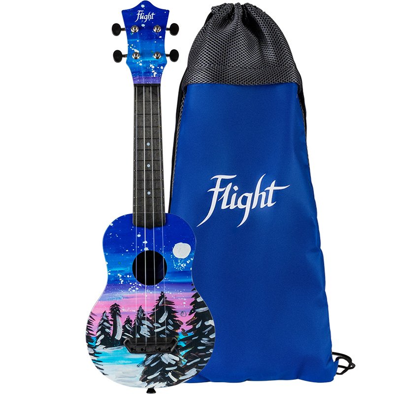 UTS-42 Snow Ultra Travel Ukulele 
