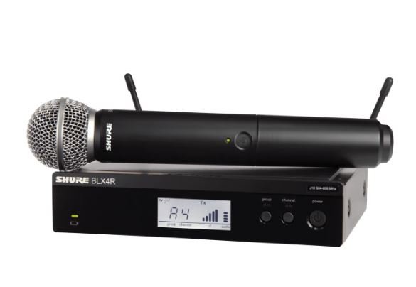 BLX24R/SM58-S8 Funksystem mit SM58 Mikrofon