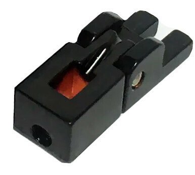 FR3S02B #2 Saddle (A & B Strings)  Black
