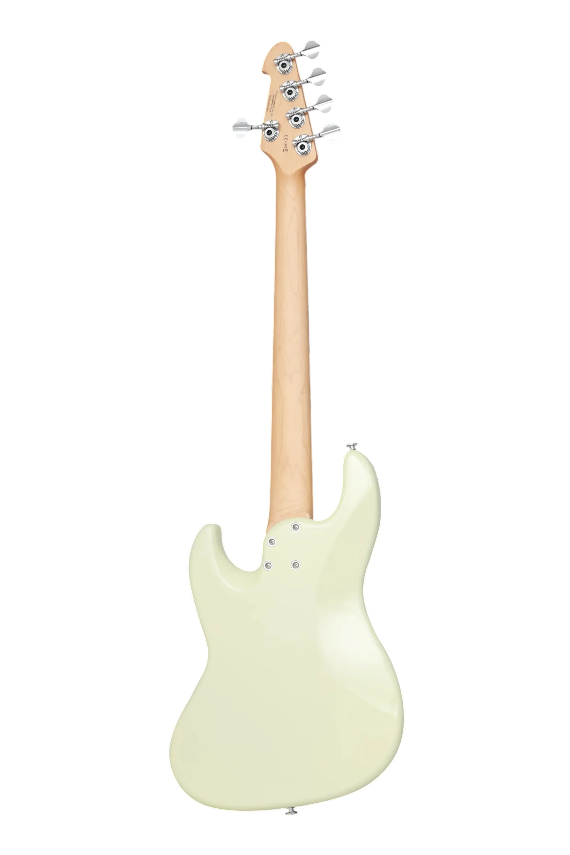 KJB5-Standard Rosewood Olympic White E-Bass