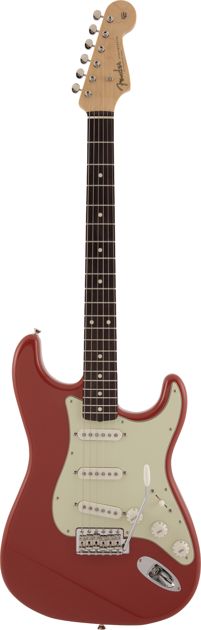 Made in Japan Traditional 60s Stratocaster®, Rosewood Fingerboard, Fiesta Red