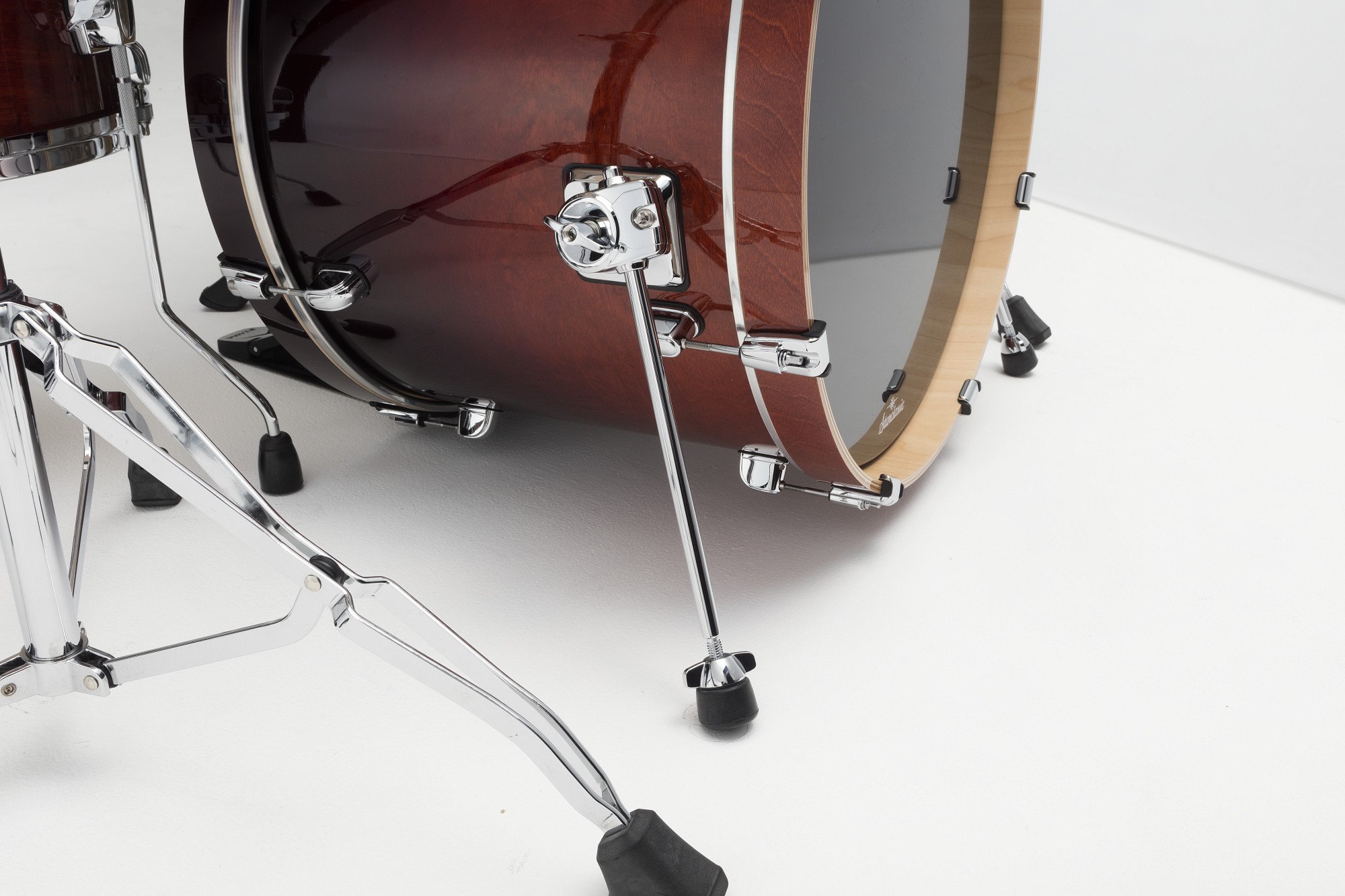 Starclassic Performer Drum Kit 4 teilig - Dark Cherry Fade/Chrom HW
