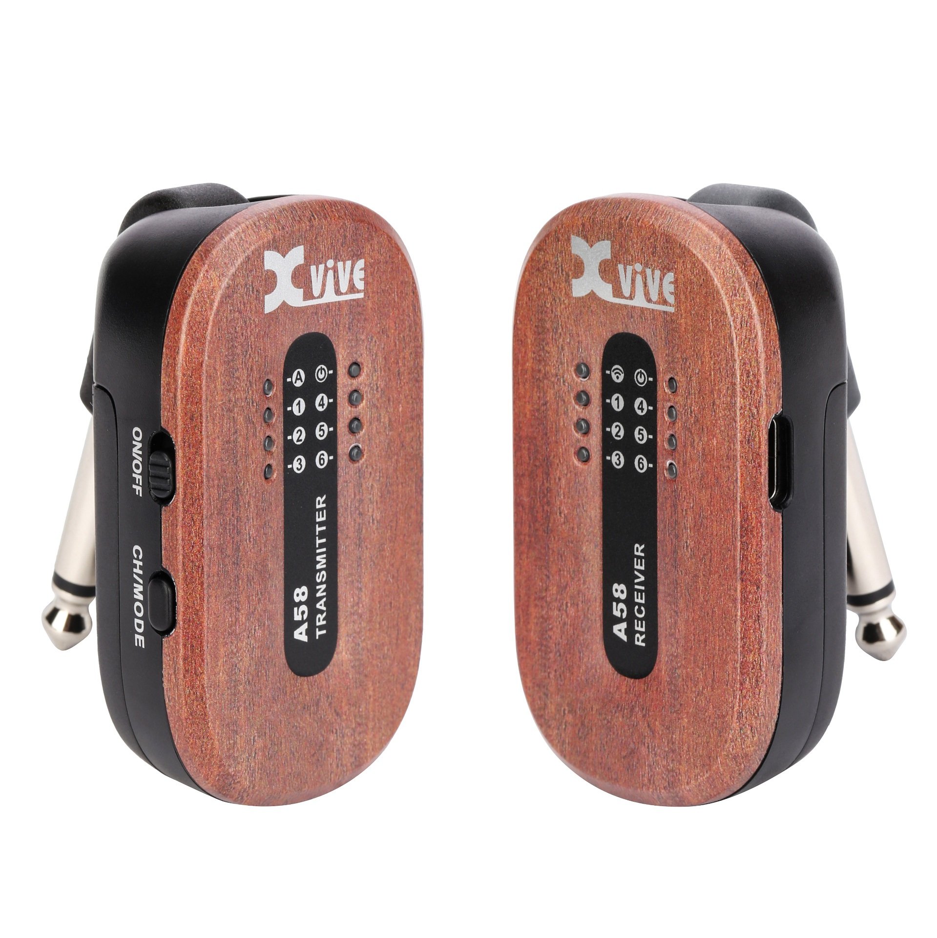 A58 Guitar Wireless System 5.8 GHz Mahogany