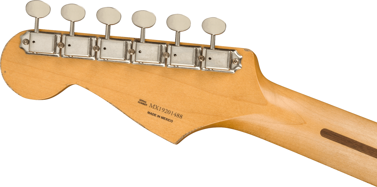 Vintera Road Worn® '50s Stratocaster®, Maple Fingerboard, Fiesta Red