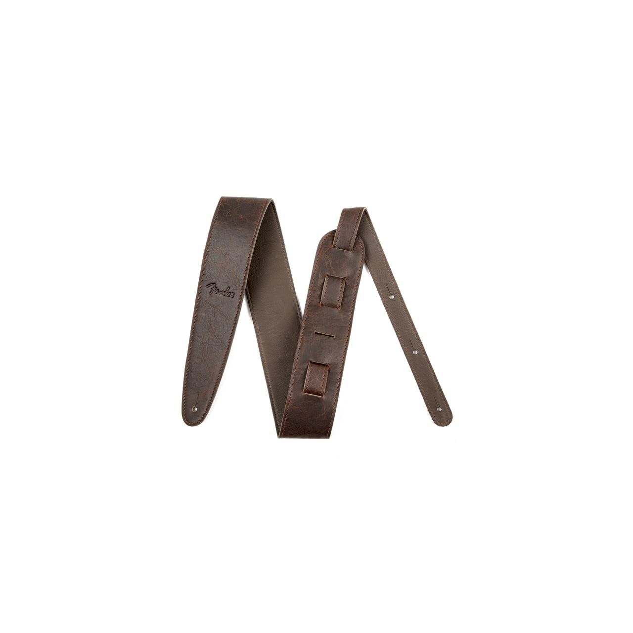 Artisan Crafted Leather Strap, 2.5" Brown