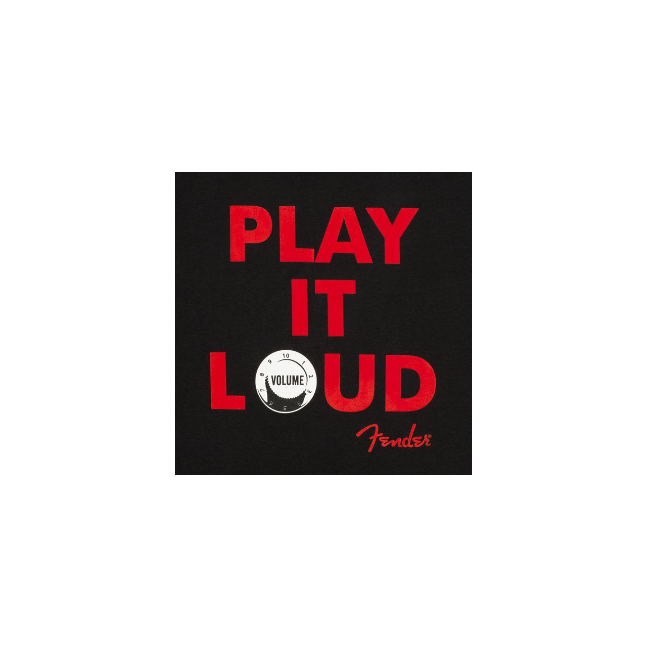 Play it Loud T-Shirt Black S