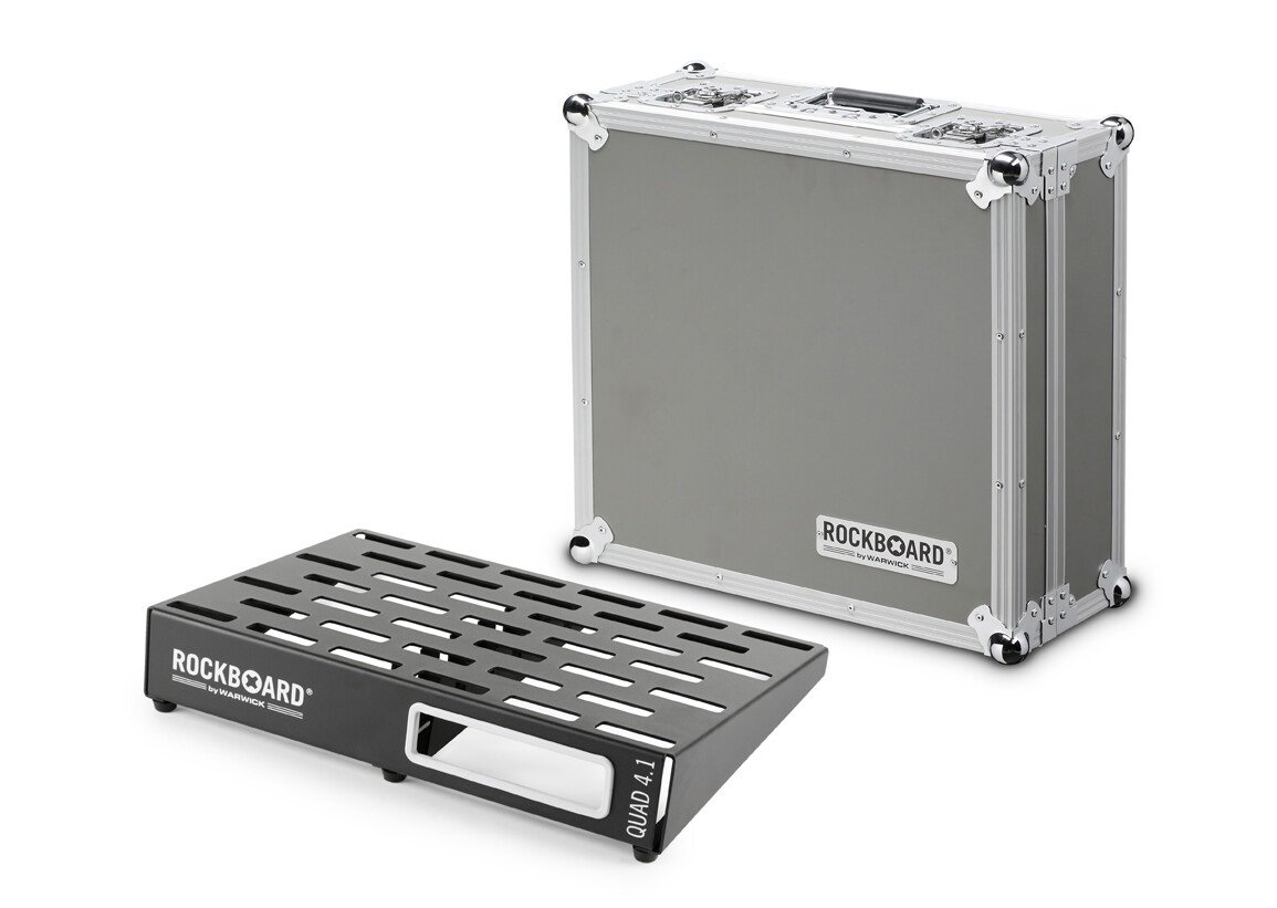 QUAD 4.1 Pedalboard with Flight Case