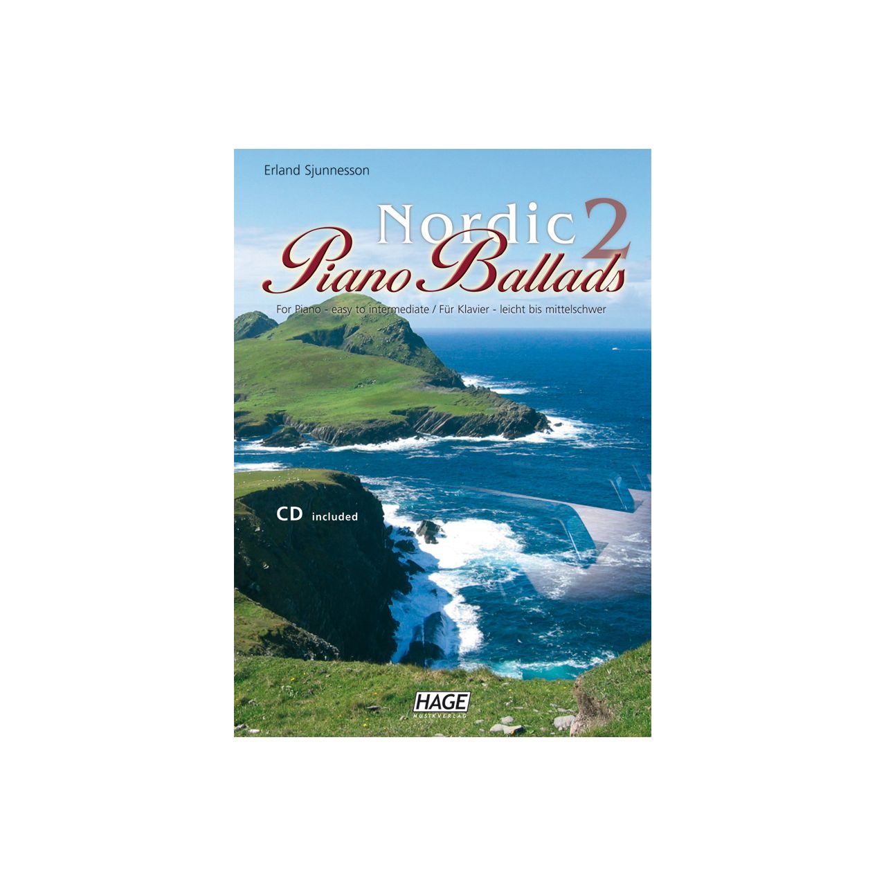 Nordic Piano Ballads 2 - Erland Sjunnesson + CD